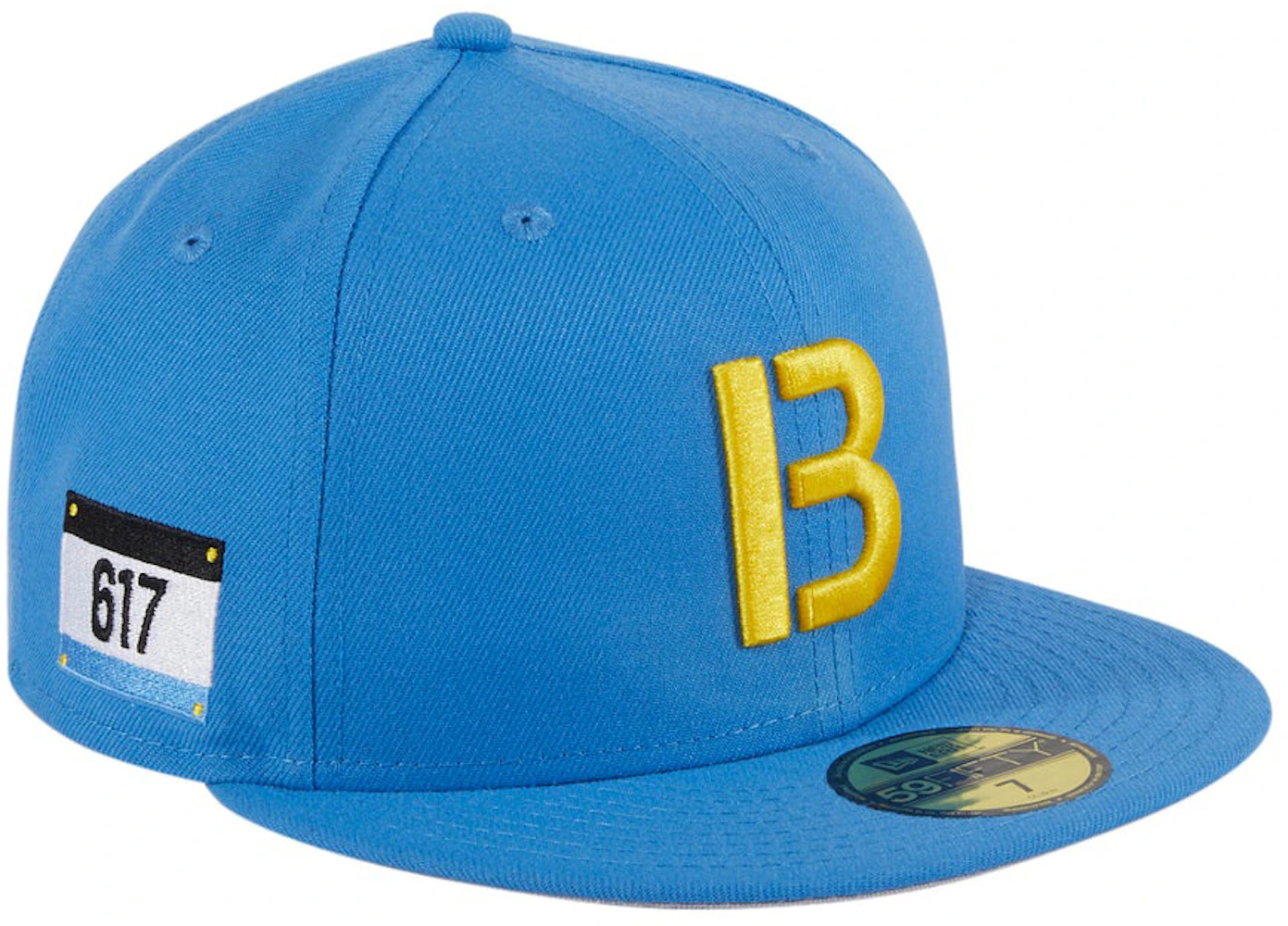 Boston Red Sox New Era B City Connect 59FIFTY Fitted Hat - Light Blue