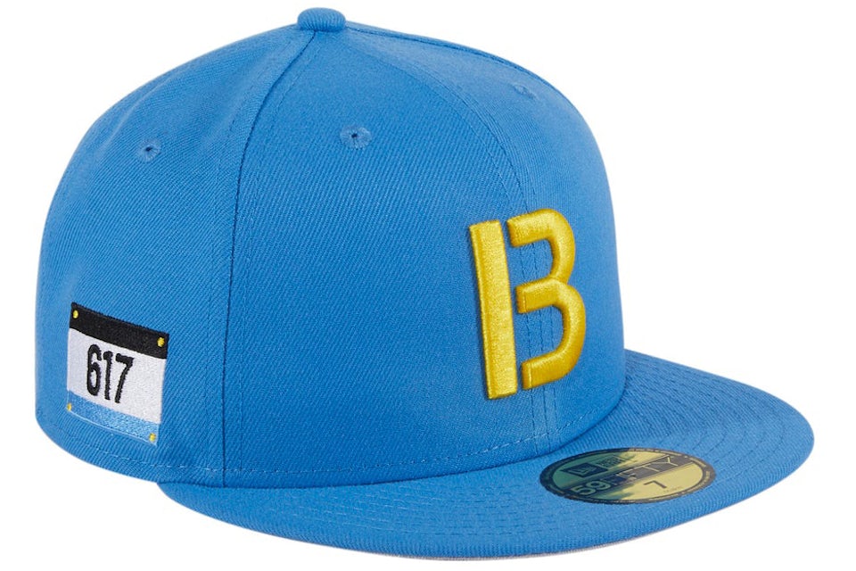 red sox yellow and blue hat