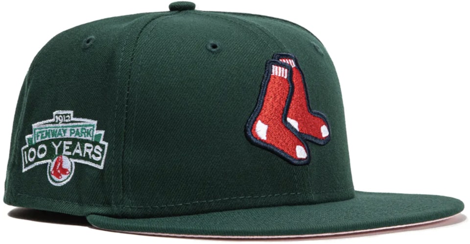 New Era Boston Red Sox Fenway 100th Green Eggs Hat Club Exclusive 59Fifty  Fitted Hat Green/Pink Men's - SS22 - US