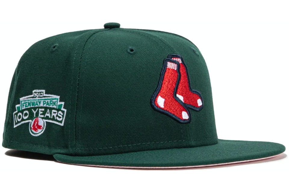 boston red sox hat green