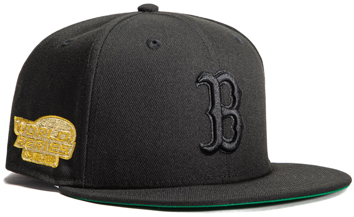 New Era Boston Red Sox Burger Pack 2013 World Series Patch Hat Club  Exclusive 59Fifty Fitted Hat White/Kelly Green Men's - SS22 - US