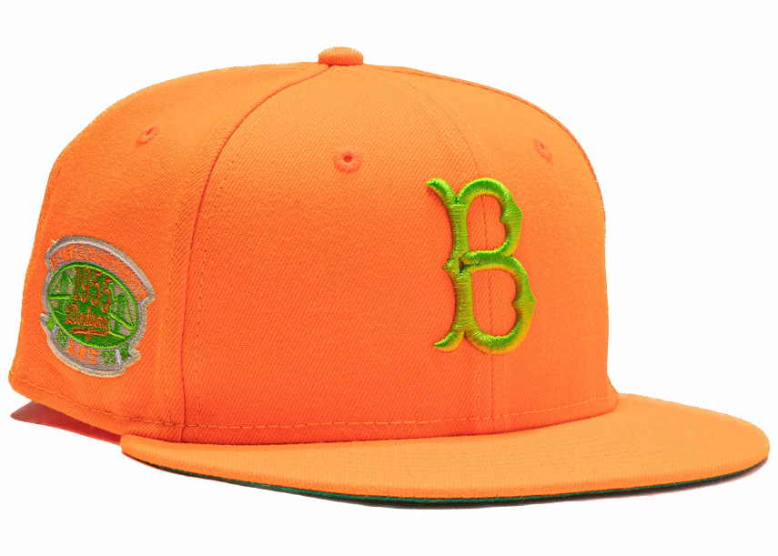 New Era Brooklyn Dodgers Aux Pack 1955 World Series Patch Hat Club