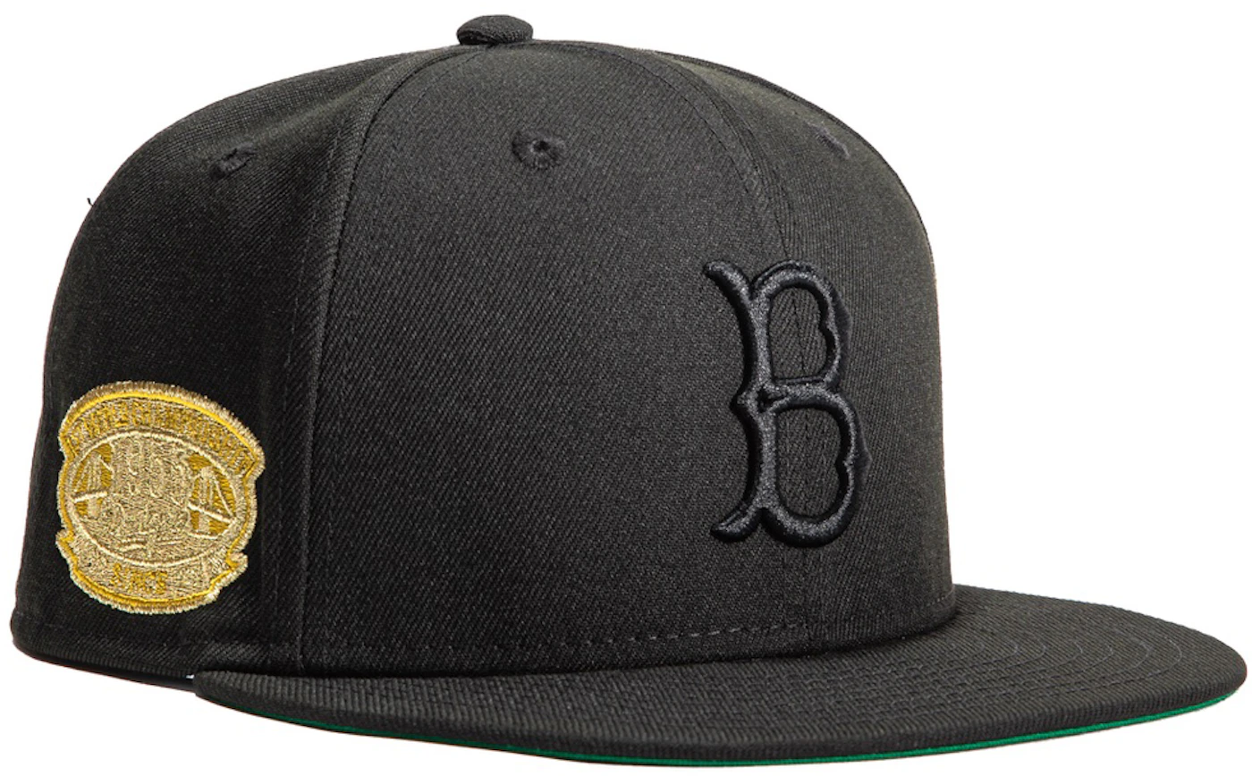 New Era Brooklyn Dodgers Gold Digger 1955 World Series Patch Hat Club  Exclusive 59Fifty Fitted Hat Black - SS22 Men's - GB