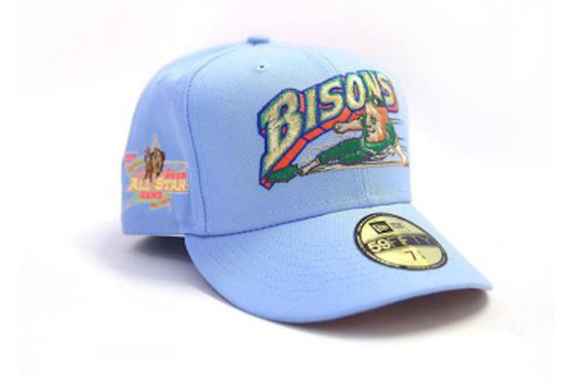 Pre-owned New Era Buffalo Bisons 2012 All-star Game Fitted Cap Blue
