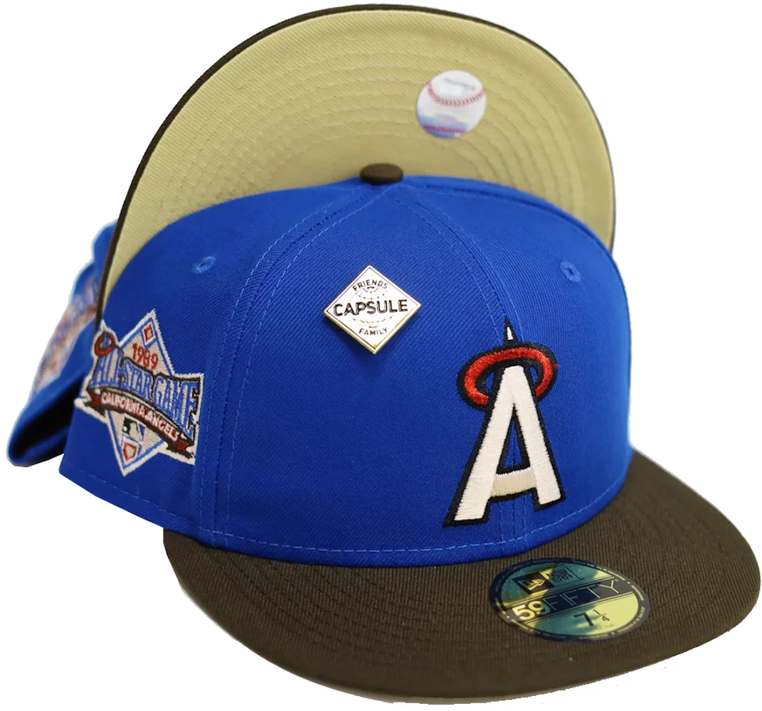 New Era California Angels Blue Nitro Capsule Friends & Family 2.0 1989 All  Star Game 59Fifty Fitted Hat Blue/Peach - SS22 - US