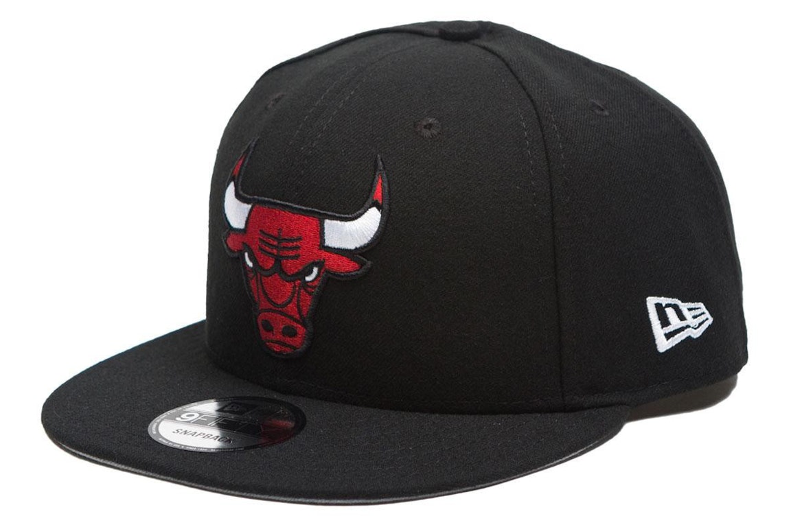 Pre-owned New Era X Bait Chicago Bulls Otc 9fifty Snapback Cap Black