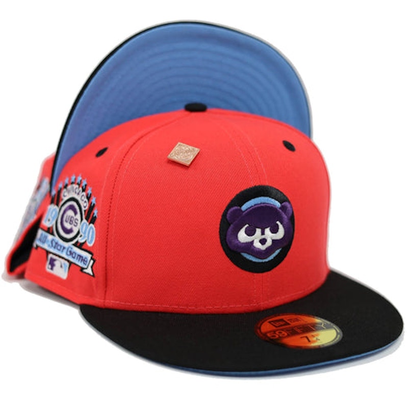 New Era Chicago Cubs 1990 All Star Game Patch Capsule Hats