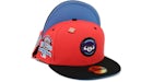 New Era Chicago Cubs 1990 All Star Game Patch Capsule Hats Exclusive 59Fifty Fitted Hat Red/Blue