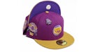 New Era Chicago Cubs Capsule PBJ 2.0 Alternate 1990 All Star Game 59Fifty Fitted Hat Purple/Brown