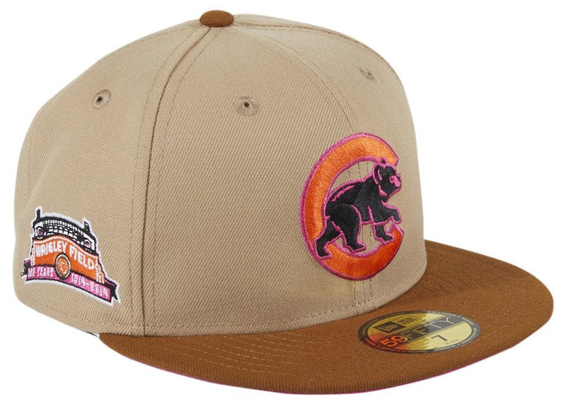 brown cubs fitted hat