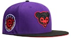 New Era Chicago Cubs T-Dot 1962 All Star Game Patch Alternate Hat Club Exclusive 59Fifty Fitted Hat Purple/Black