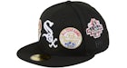 New Era Chicago White Sox All Star Game History Patch Hat Club Exclusive 59Fifty Fitted Hat Black