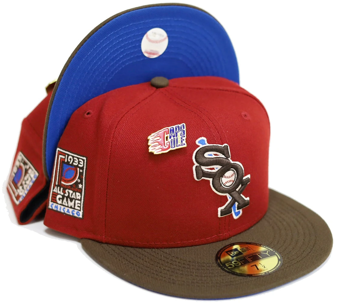 New Era Chicago White Sox Capsule Nitro 3.0 Collection 1933 All Star Game  59Fifty Fitted Hat Red/Blue - SS22 - US