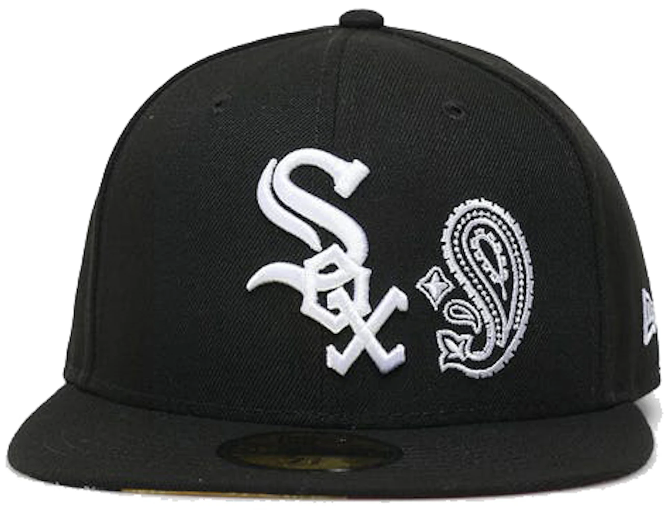 New Era Men's Black Chicago White Sox 9/11 Memorial Side Patch 59FIFTY Fitted Hat