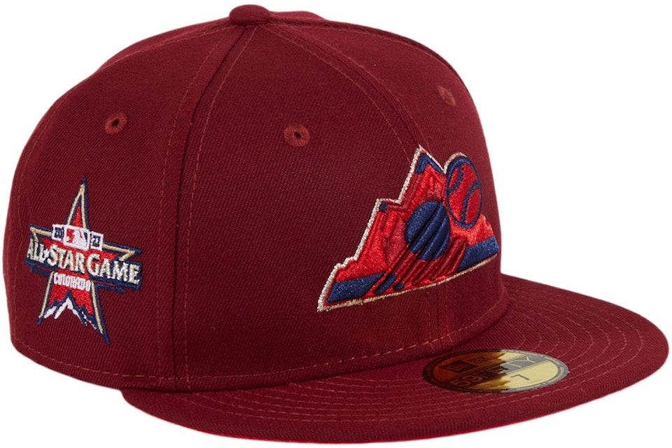 New Era Colorado Rockies 2021 All Star Game Patch Mountain Hat Club Exclusive 59fifty Fitted Hat Cardinal Red Ss22 New Era Colorado Rockies 2021 All Star Game Patch Mountain Hat Club Exclusive 59fifty Fitted Hat Cardinal Red Ss22
