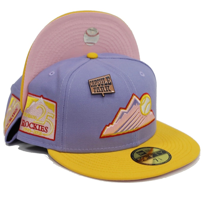 pink rockies hat