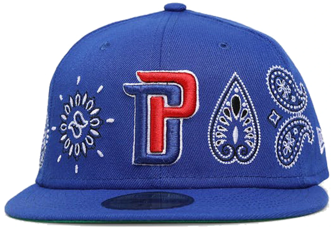 New Era Toronto Blue Jays Patchwork Paisley Undervisor 59Fifty Fitted Hat  Blue Men's - FW21 - US