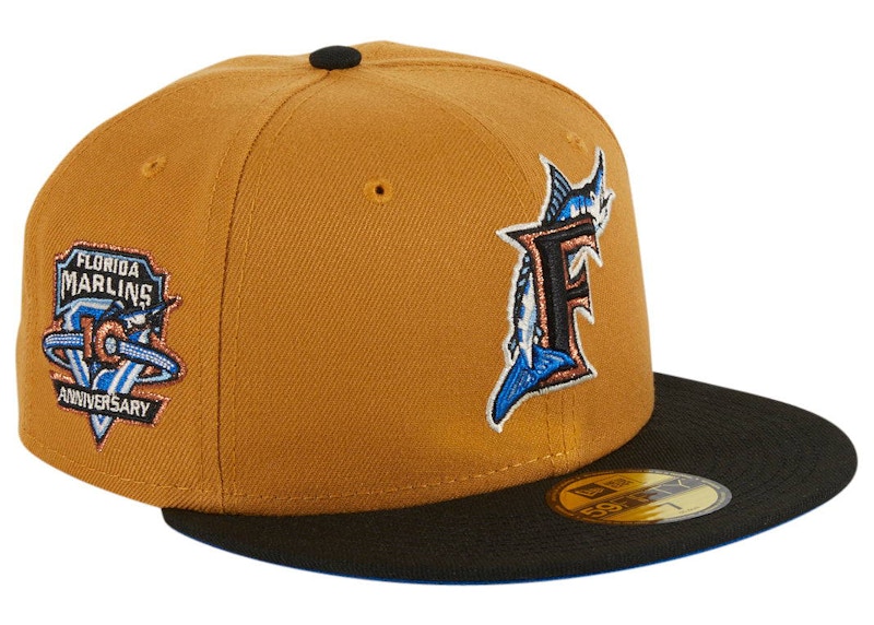 fitted marlins hat