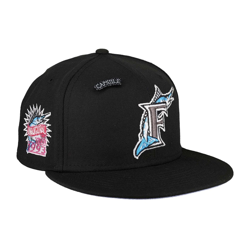 Pre-owned New Era Men's Florida Marlins Capsule Stargazer Collection 1993 Inaugural Season 59fifty Fitted Hat