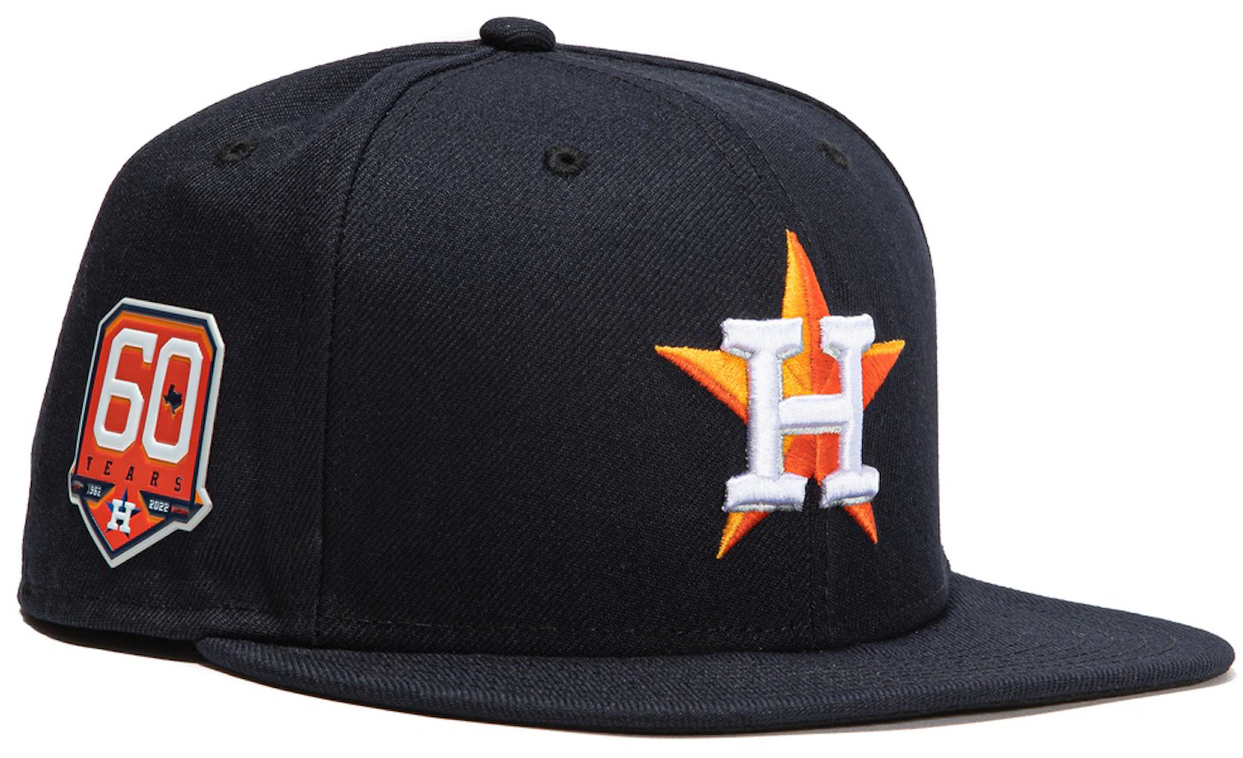 New Era Men's Houston Astros Clubhouse Navy 59Fifty Fitted Hat