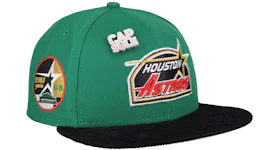 New Era Houston Astros Capsule Christmas Corduroy 35 Years 59Fifty Fitted Hat Green/Red