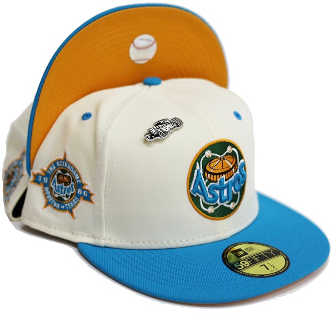 Throwback Astros Old School Classic Logo Orange & Black Snapback Hat Cap  NEW!