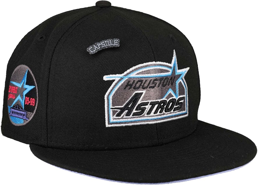 New Era Houston Astros Capsule Buried Treasure 45th Year 59Fifty Fitted Hat  Brown/Red Men's - US