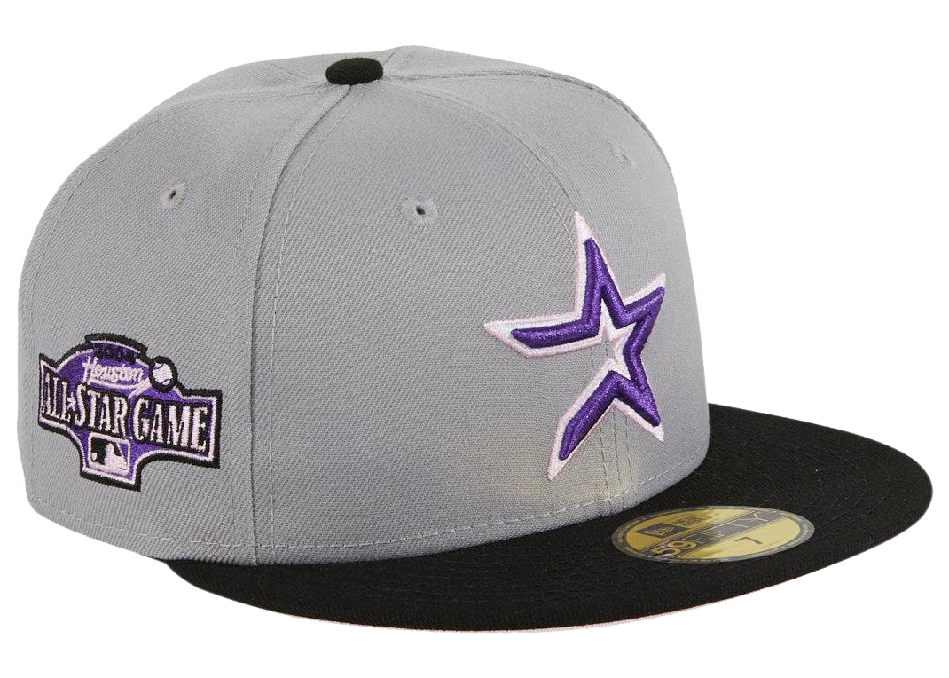 purple astros hat