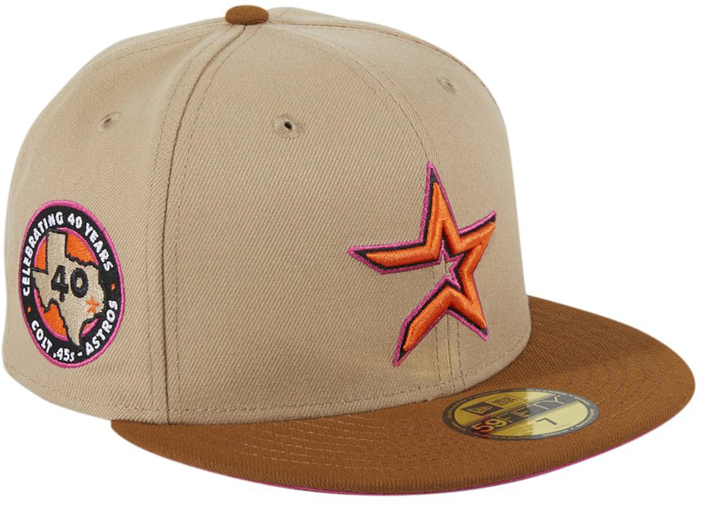 HAT CLUB HOUSTON ASTROS COLT 45S BEER PACK 40 YEARS