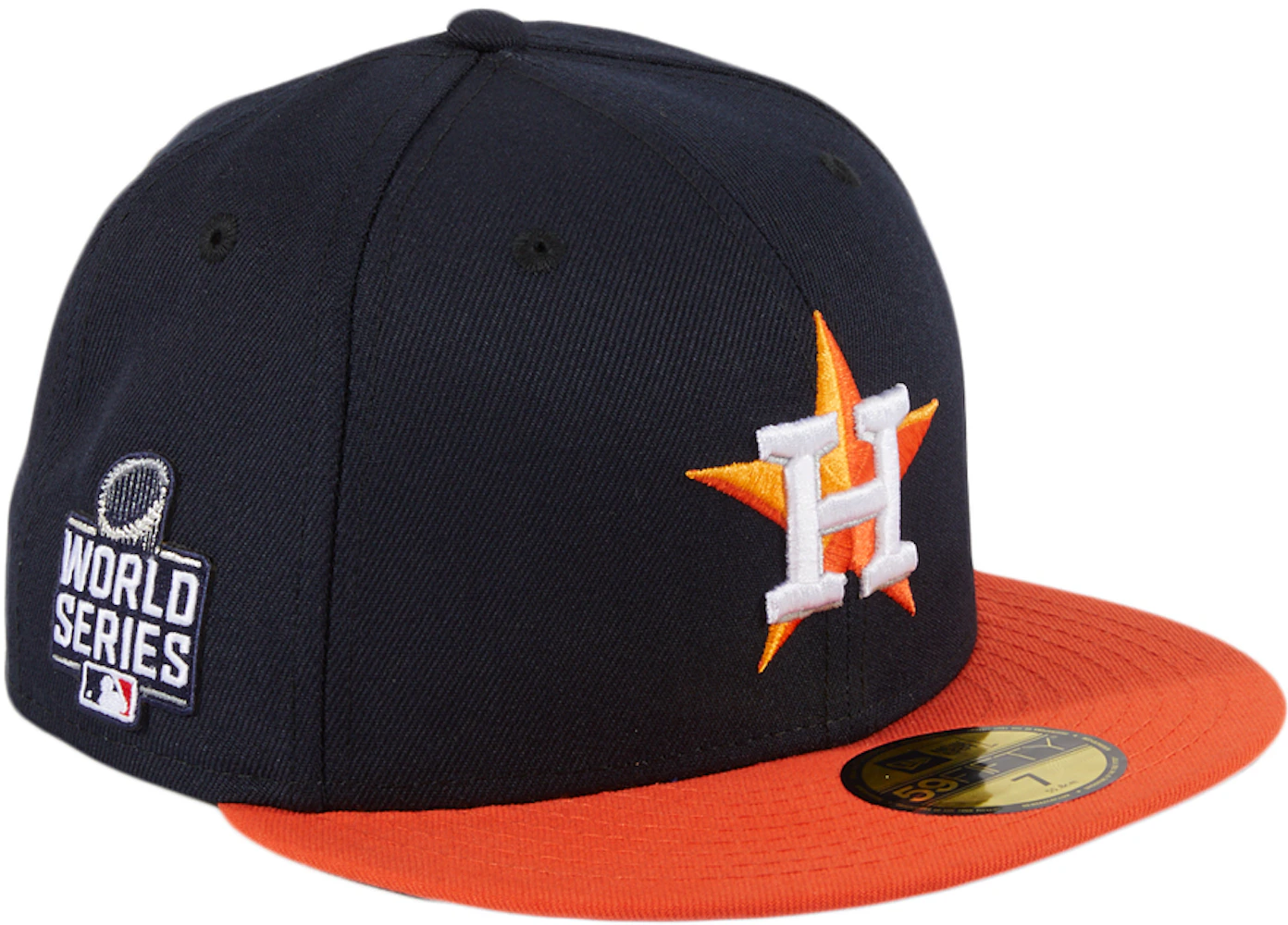 New Era Houston Astros World Series 2021 Road Authentic Collection 59Fifty  Fitted Hat Navy - FW21 Men's - US