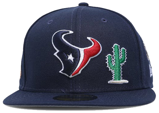 texans fitted hats