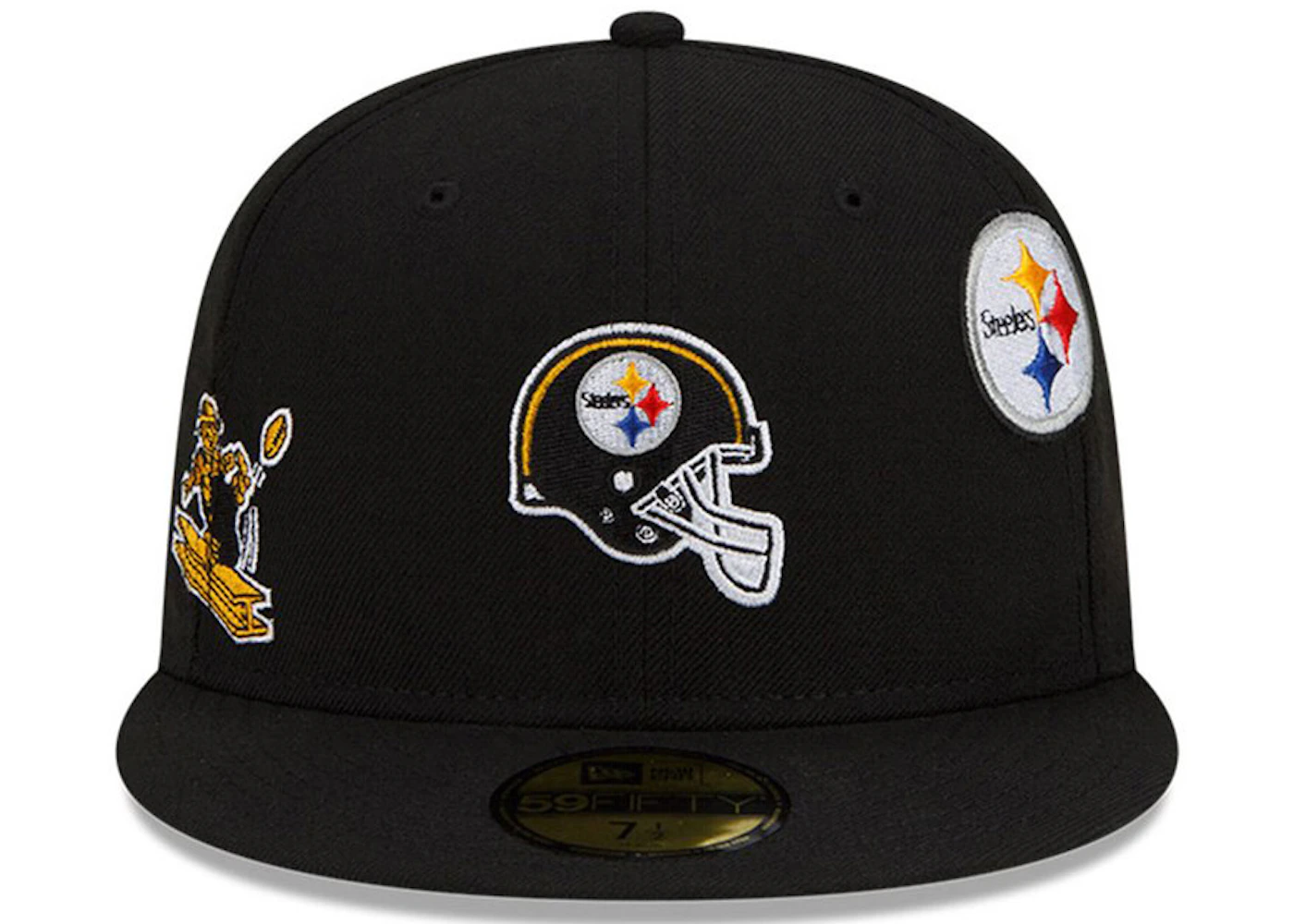 New Era x Just Don 59FIFTY NFL Pittsburgh Steelers Fitted Hat 7 1/4