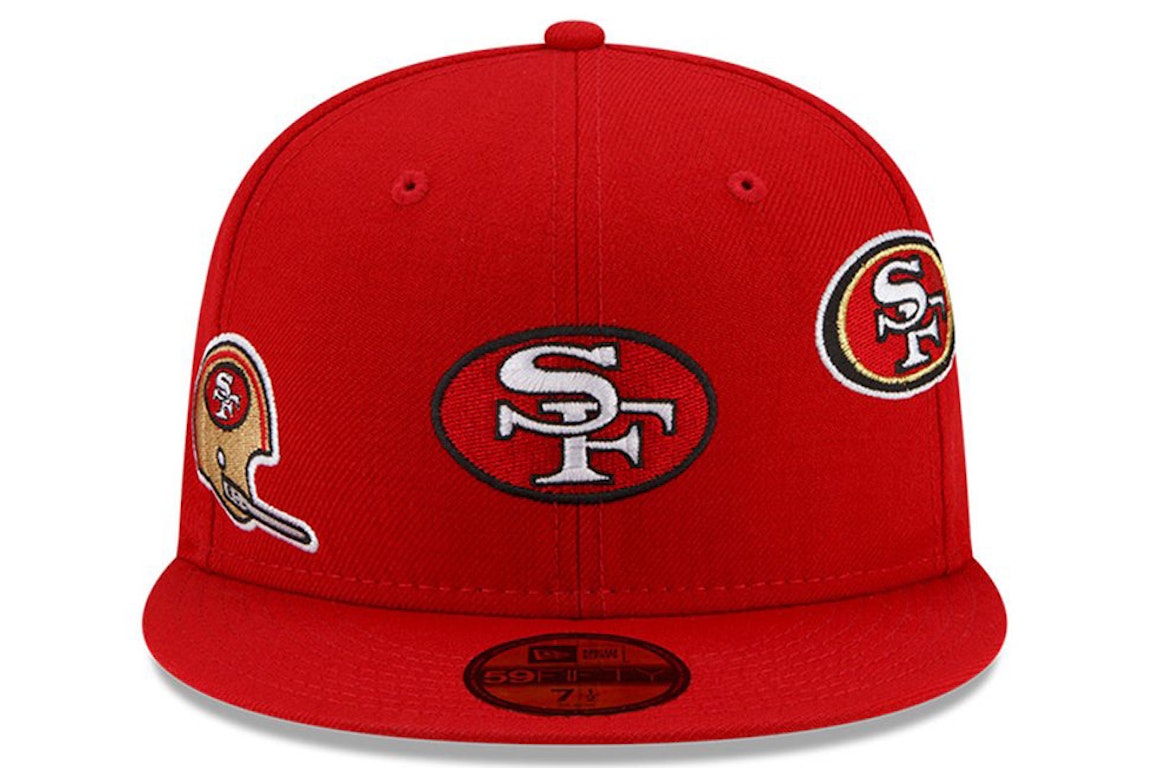 Pre-owned New Era Just Don San Francisco 49ers 59fifty Fitted Hat Red