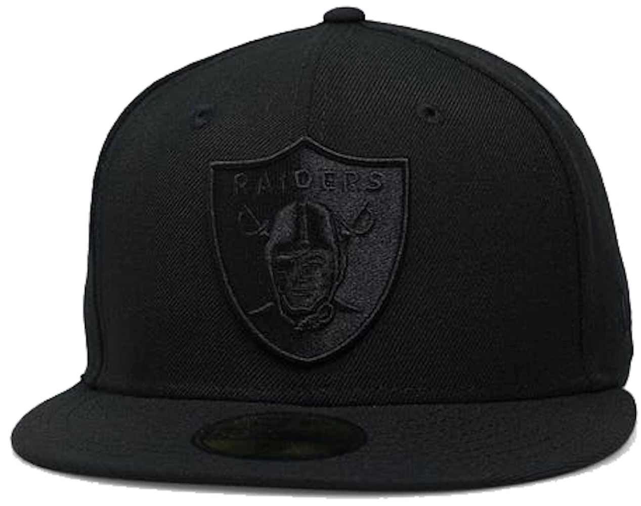 New Era Las Vegas Raiders 59Fifty Fitted Hat Black/Black Men's - FW21 - US