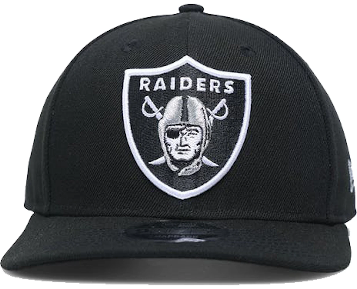 New Era Men's Black Las Vegas Raiders Club 9FIFTY Snapback Hat