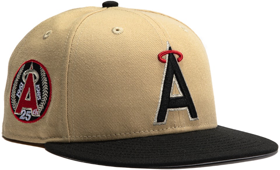 Los Angeles Angels SUPER-LOGO ARCH SNAPBACK Red-Navy Hat