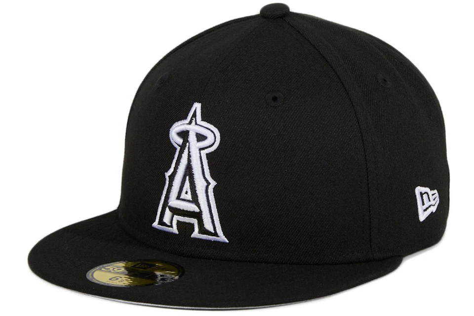 New Era Los Angeles Angels 59Fifty Fitted Hat Black