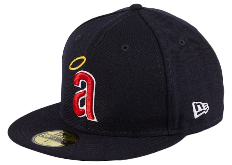 New Era Los Angeles Angels Cooperstown 1971 59Fifty Fitted Hat Navy Men s FW21 US