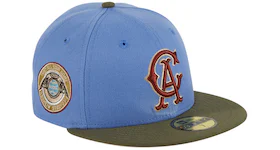 New Era Los Angeles Angels Great Outdoors 1967 All Star Game Patch Hat Club Exclusive 59Fifty Fitted Hat Indigo/Olive