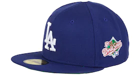 New Era Los Angeles Dodgers 1988 World Series Patch Game 59Fifty Fitted Hat Royal