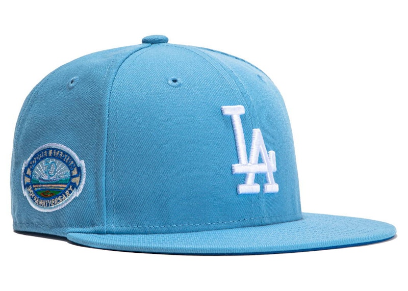 blue dodgers fitted