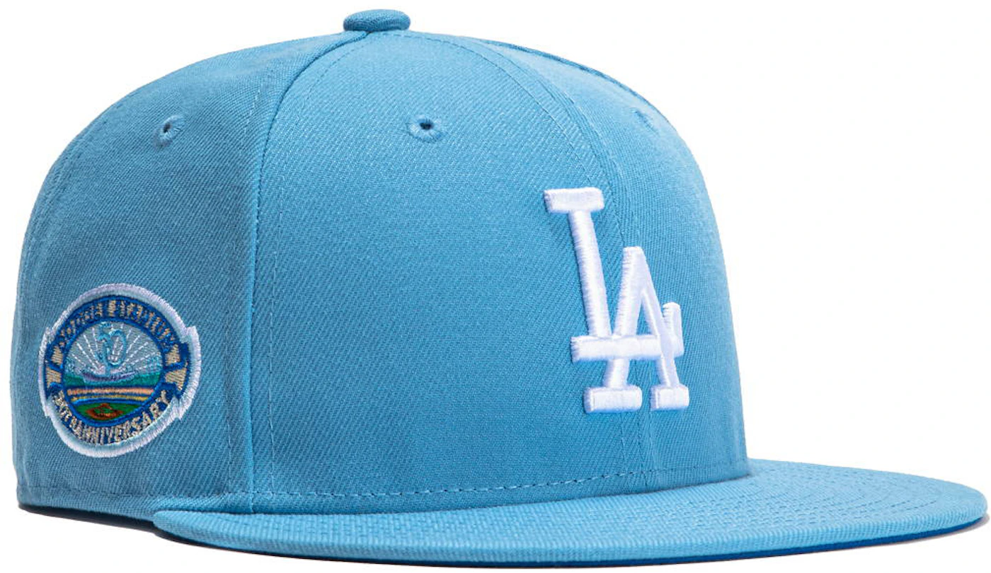 New Era Men's Los Angeles Dodgers LA Basic 59Fifty Fitted Hat Olive Green 7  3/4