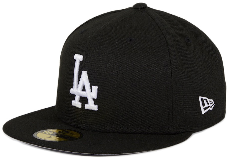 Målestok analysere schweizisk New Era Los Angeles Dodgers 59Fifty Fitted Hat Black/White - SS21 Men's - US