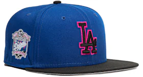 New Era Los Angeles Dodgers Aux Pack Vol 2 40th Anniversary Patch Hat Club Exclusive 59Fifty Fitted Hat Royal/Black