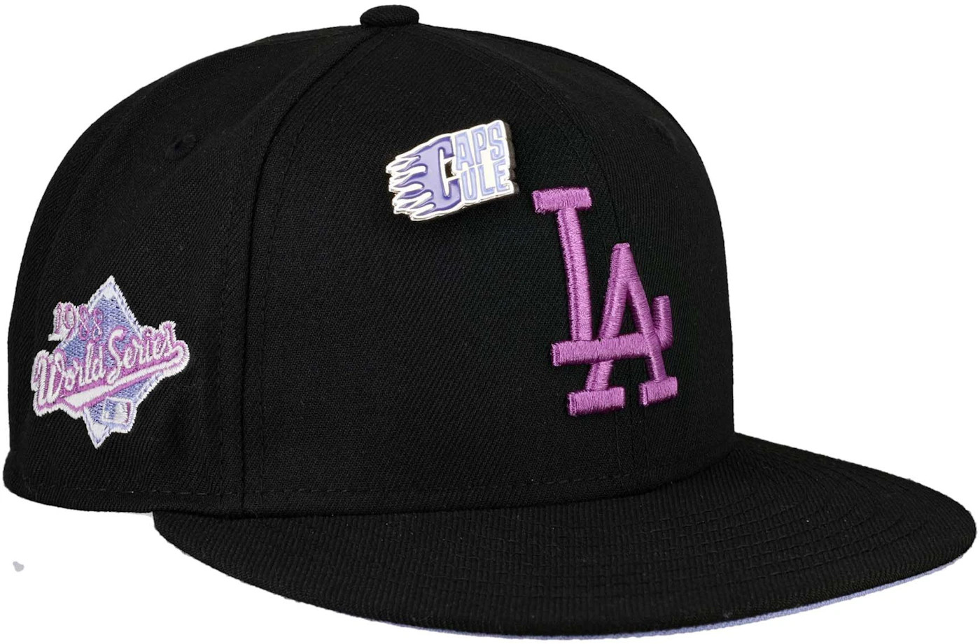 New Era 59Fifty 50th Anniversary LA Dodgers Fitted Cap Lavender