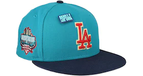 New Era Los Angeles Dodgers Capsule Teal Collection 40th Anniversary 59Fifty Fitted Hat Teal/Grey