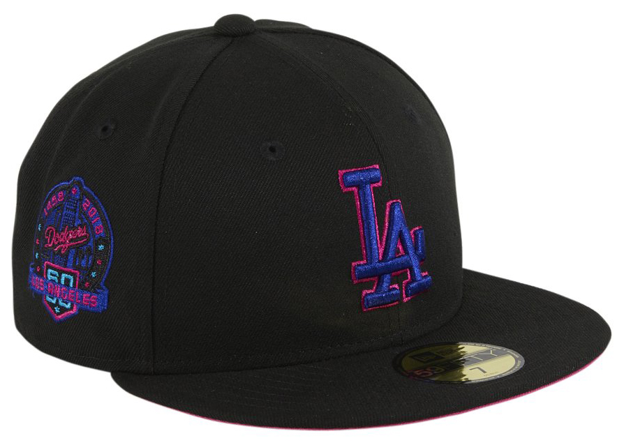 New Era Los Angeles Dodgers Cyberpunks 60th Anniversary Patch Hat