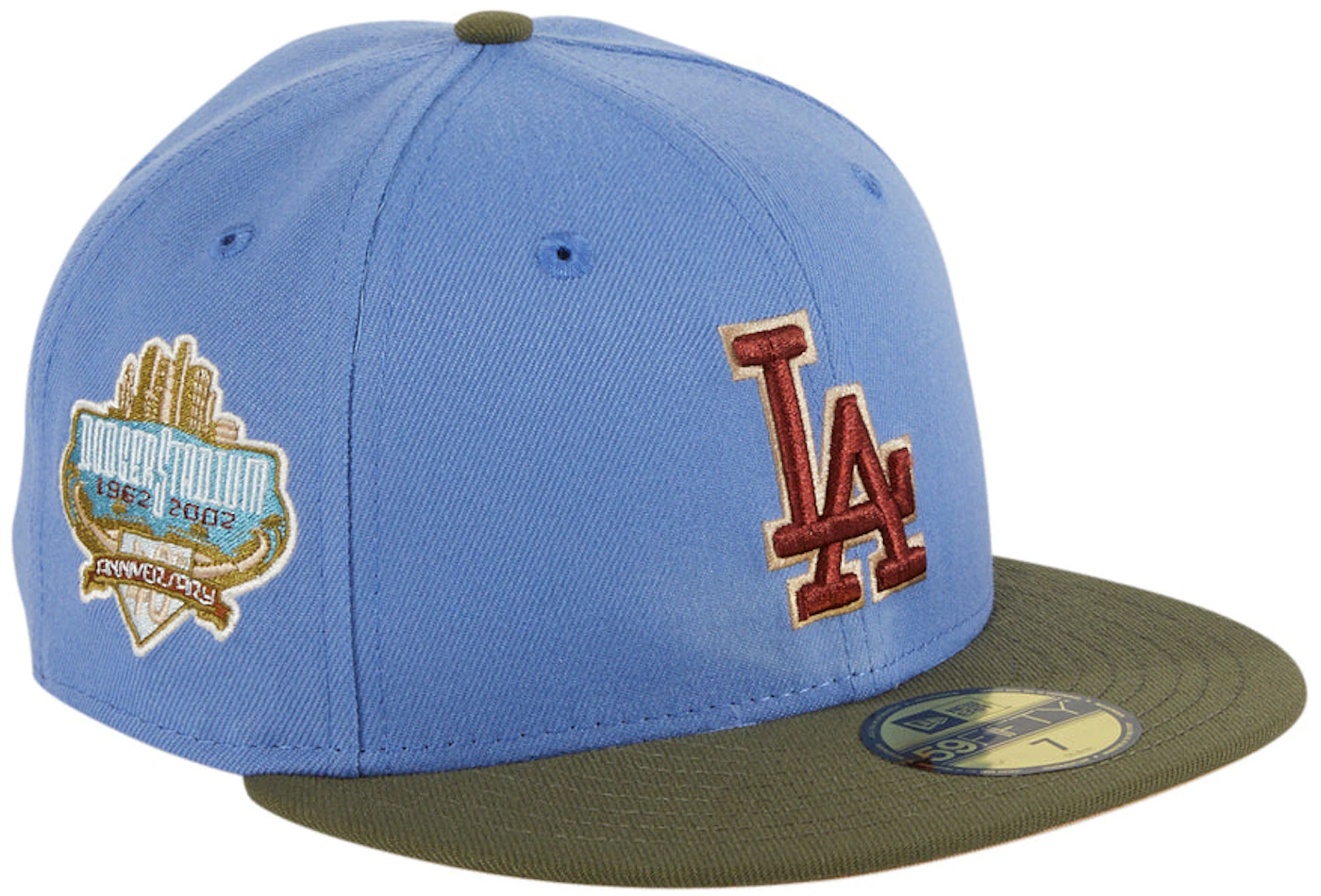 Los Angeles Dodgers 60th Anniversary Sky Blue 59Fifty Fitted Hat