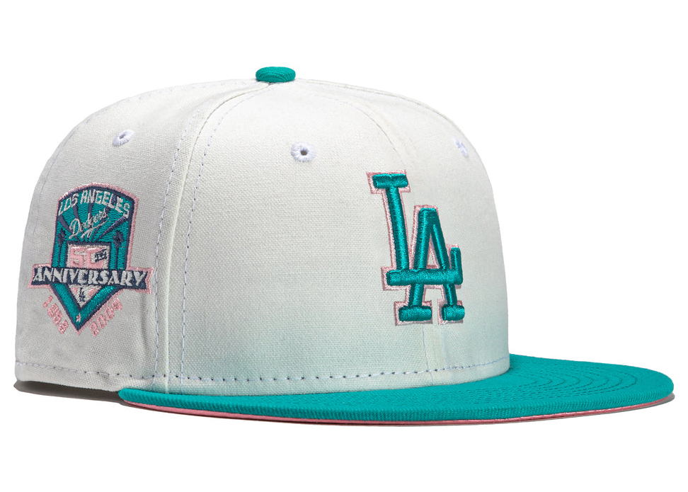 New Era Los Angeles Dodgers Monaco 50th Anniversary Patch Hat 