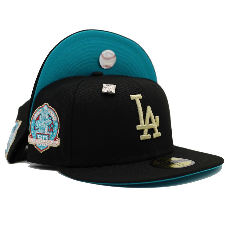 gold dodgers hat